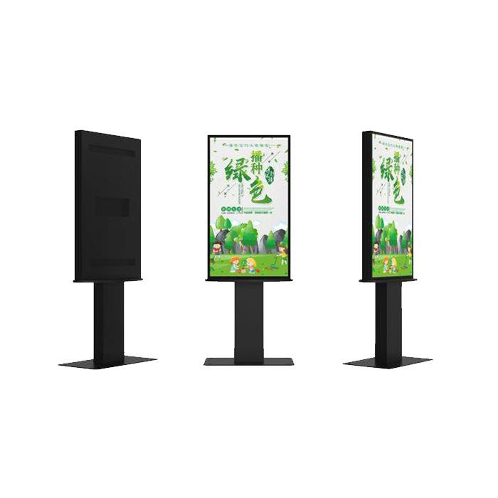 拼接屏摸触式高道亮液855晶屏L大CD电子宣传栏路信息亭安卓一体机