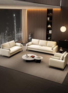 沙小型客厅意式直排休息出区户接FT688-FT待布发艺租房双人小沙发