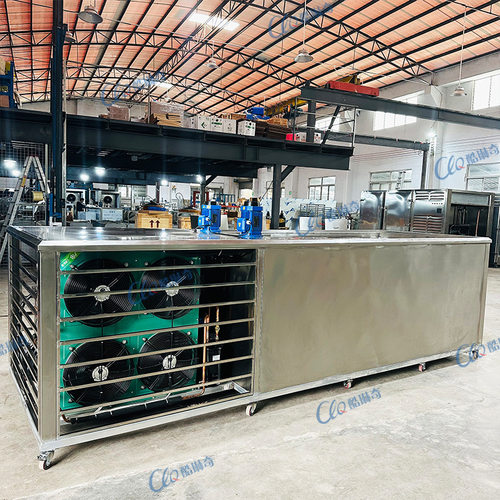 大型冰块冰砖制作设备不同模具大小制作冰块 制冷降温设备冰砖机