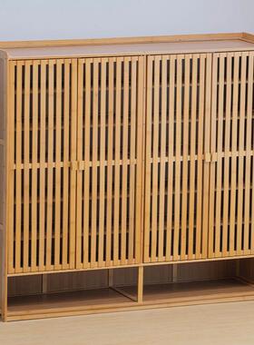 新鞋款家用屋ESR门口架子简室易内出租用收纳神器经济型竹子多层