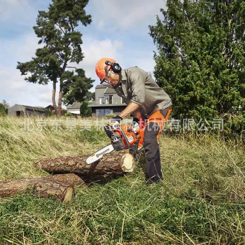 富0世华纯进口功450油锯瑞典原装13大率汽油125/130/伐木锯家用携