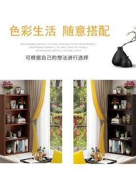 飘7书K窗柜桌书一体柜窗台小49153书柜简易阳台收纳柜定制多层小