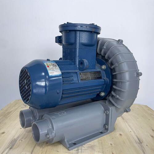 FRB1010米格高压环形鼓风机可做防腐蚀高温7.5kW粉尘防爆风机直售
