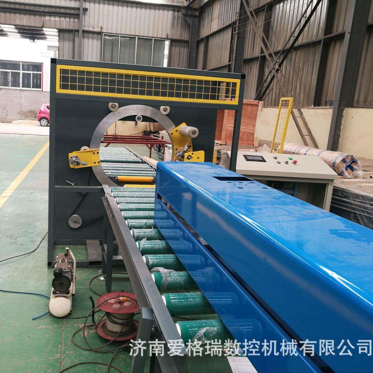 定制水平缠绕包装机适用铝型材专业厂商直销包装机