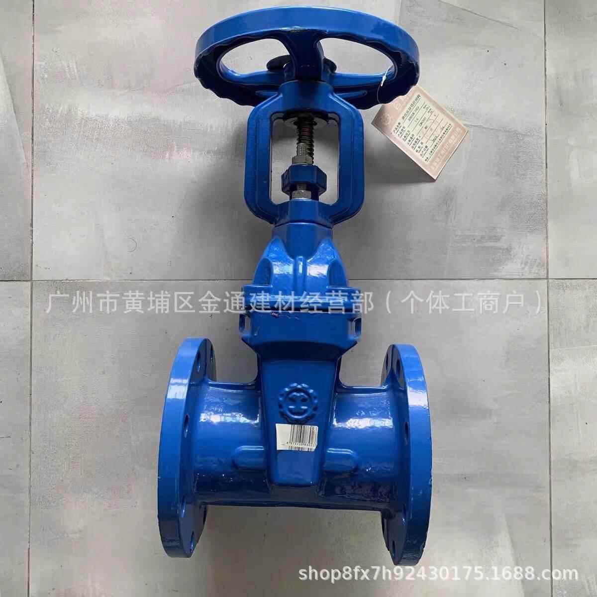 Z945X-16Q电动法兰暗杆明杆闸阀 市政污水电动气动弹性软密封闸阀