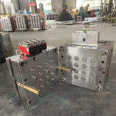 塑料自动脱油壶饮料瓶盖食品盖热流道注塑模具洗衣瓶盖16腔热流道