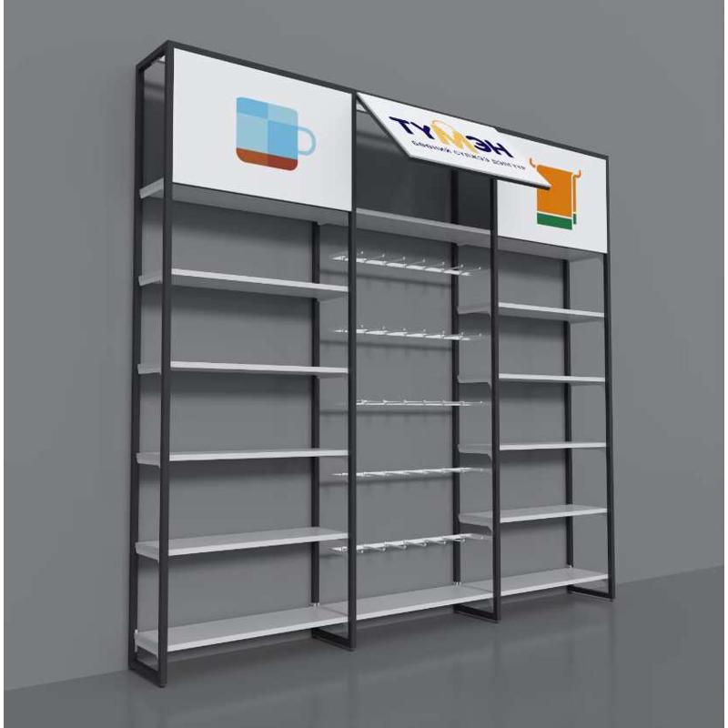 整店设计两元店三元店货架百货小商品日用货架展示架多层展示架