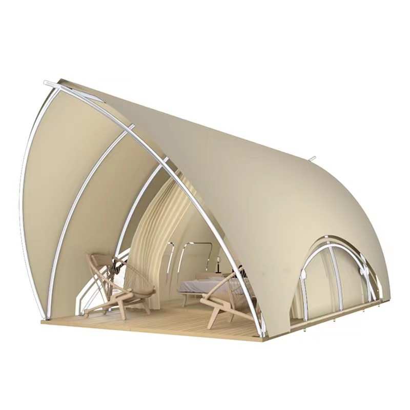 度假村户外帐篷帆船空房野营奢帐篷弧形酒店新款宿星民营地野