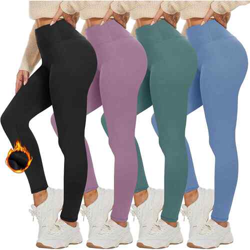 Women Winter Leggings 1 3PCS Slim Stretch Bottoms Warm Lady