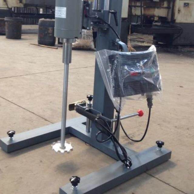 CE认证 涂料油漆分散机 1.1kw实验室中试高速搅拌分散机 厂家直销