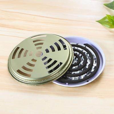 大号带盖蚊香盘蚊香座蚊香托盘防火带锯齿蚊香支架蚊香托盘,收纳整理,蚊香收纳盘/盒/架,淘宝优惠券,粉丝福利购,淘宝优惠卷