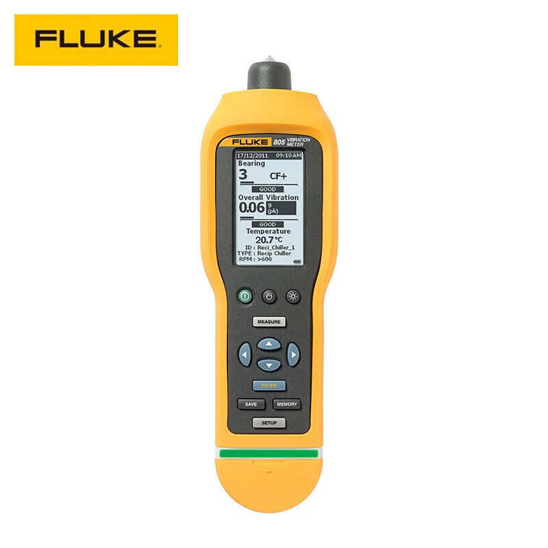 福禄克FLUKE 805FC振动测试仪805/F802测震仪 振动烈度点检仪