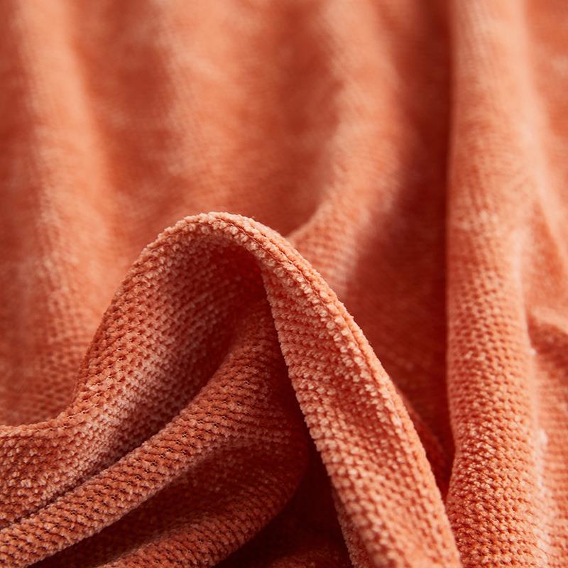 新品纯色发雪尼尔贵WWM妃组合弹力沙全包冬季加厚沙发罩套通用