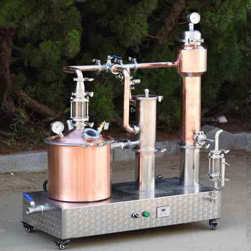 威士忌蒸馏器小型家用紫纯露蒸馏机精油蒸馏设备金酒酿酒设备