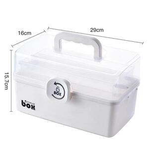 dries Organizer Folding Medicine Chest Storage First Aid Kit