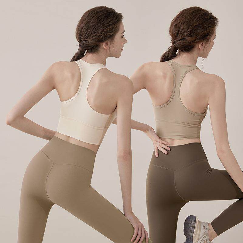 运动内衣健身长裤两件套女大码200斤胖妹妹普拉提训练背心瑜伽裤