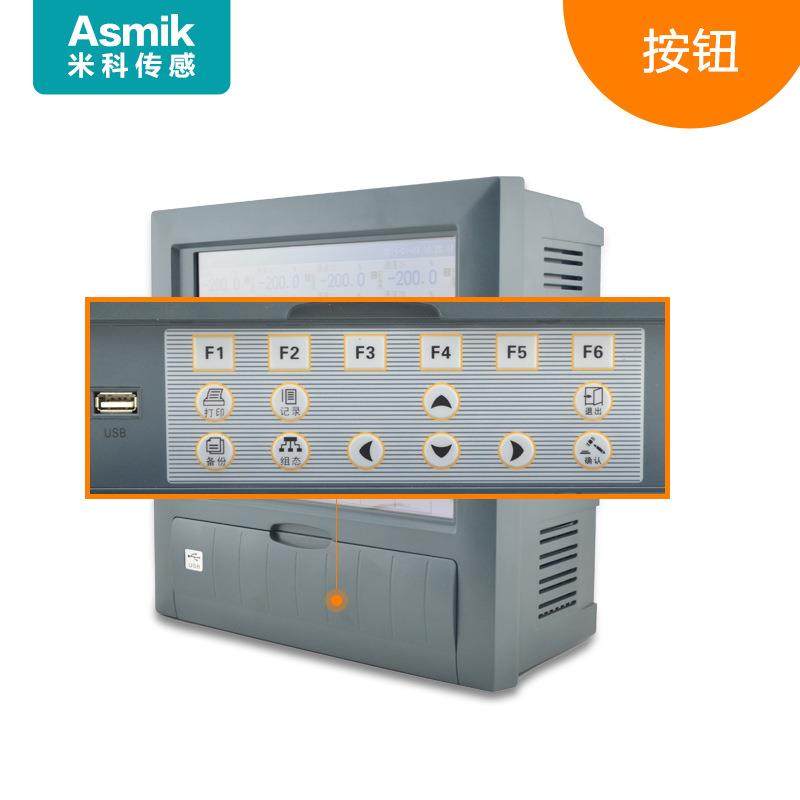 通无纸记录仪MIK-R800温度电流道电压电量万记能输出信多号温湿度图片