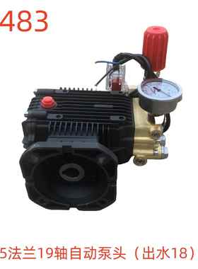 洗特95法兰19轴自动泵头（1509）（相距8对角11）-44483