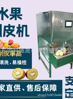 商用全自动水果削皮机大型瓜果橙子南瓜削皮设备家用小型去皮器
