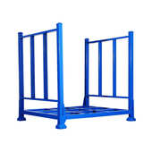 堆垛架冷库货架折叠堆垛架仓库布卷堆高货架重型堆高插管式 巧固架