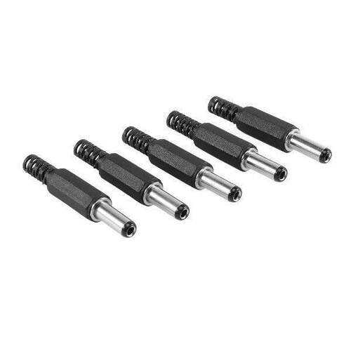 5PCS 5.5mm X 2.5mm Male Jack DC Power Plug Socket Jack