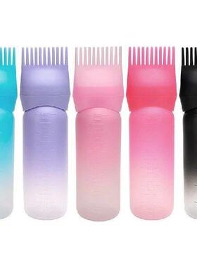 120ML Hair Dye Applicator Brush Bottles Dyeing Shampoo