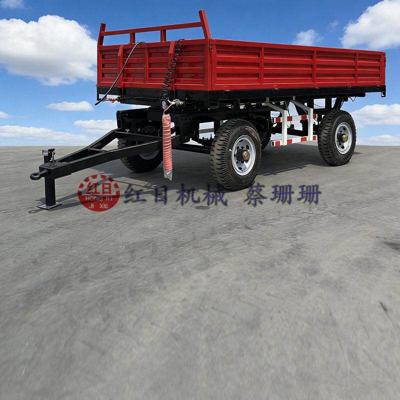 7CX-5农用拖车5吨液压左右自卸农用拖车粮食大豆玉米运输拖车