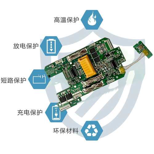 替代Makita牧田18V电池套料大板BL1860电动工具75安持续放电10节