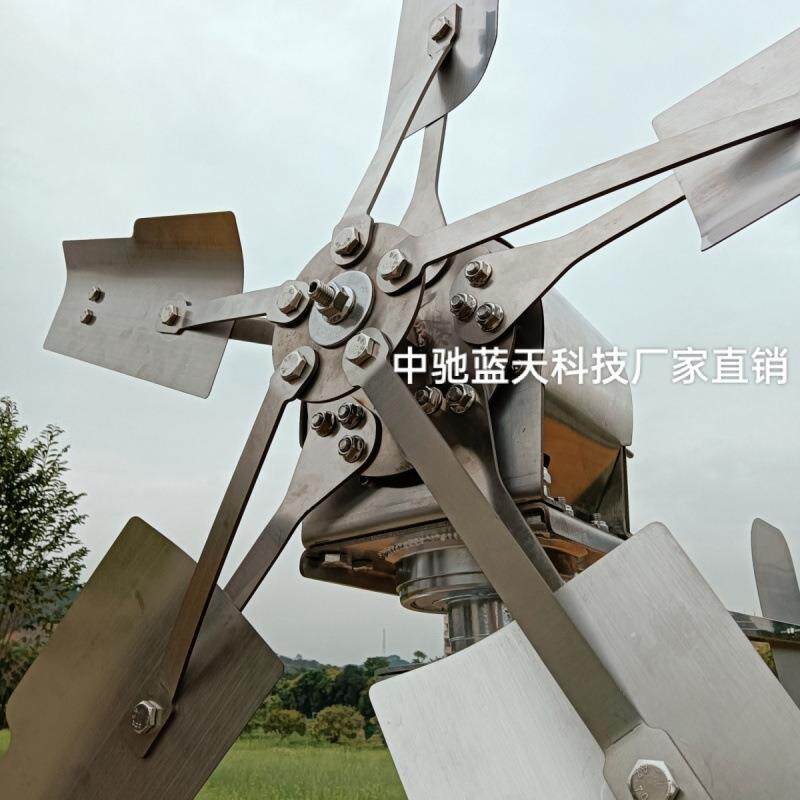 风力发电机1000w永磁24v48v风光互补灯光照明摄像头监控家用
