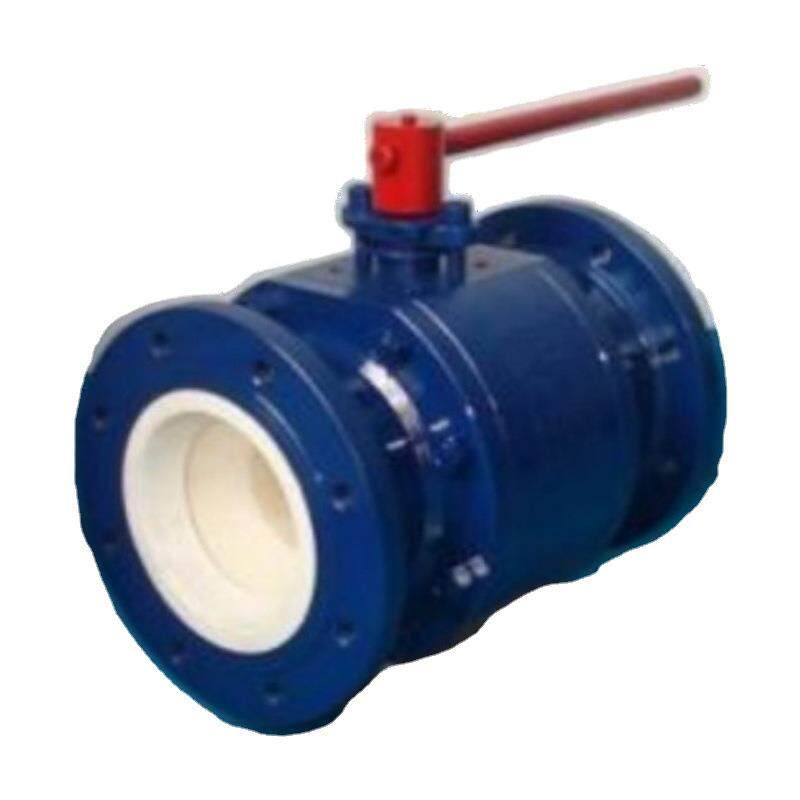 Q41TC陶瓷球阀用于高硬度的颗粒介质，或有软颗粒但又有腐蚀