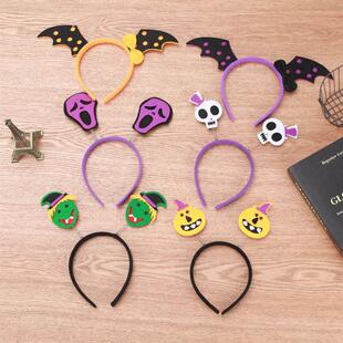 Halloween headbands Childrens party skeleton headband decor