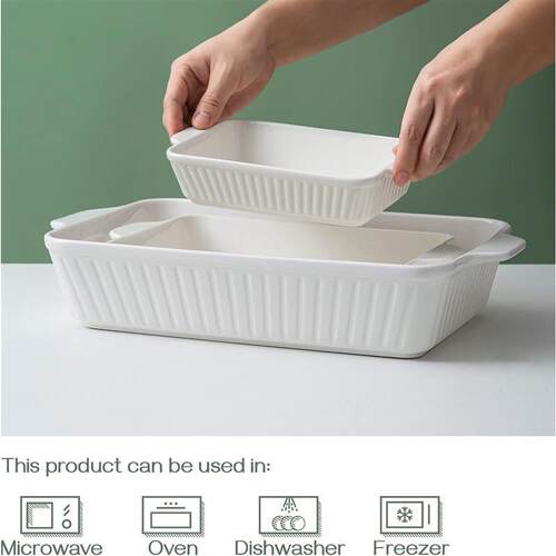 Casserole Dishes for Oven Lasagna Pan Deep Baking Pan