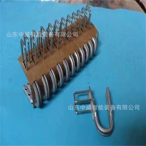 煤矿用强度输送带扣 4针6针皮带接头用钉扣 矿用强度输送带扣