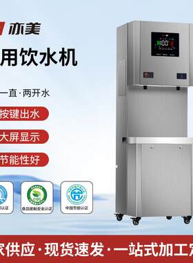 90L水箱容量磨砂面膜款商用开水器直饮机立式冷热型商用饮水设备