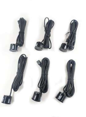 汽车6探月牙蜂鸣倒车雷达小汽车LED数码屏波动显示倒车提醒滴滴声