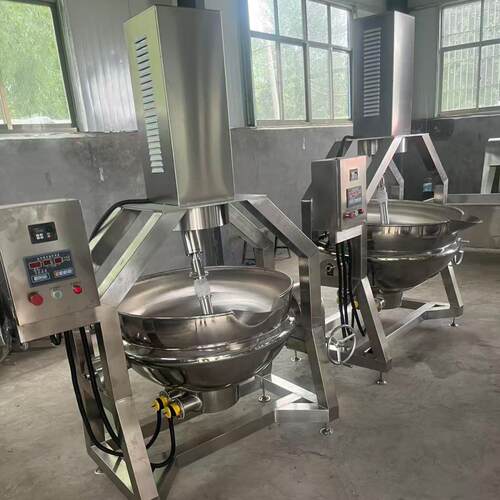 电加热半自动行星搅拌炒锅商用火锅底料炒料机辣椒酱果酱熬制锅