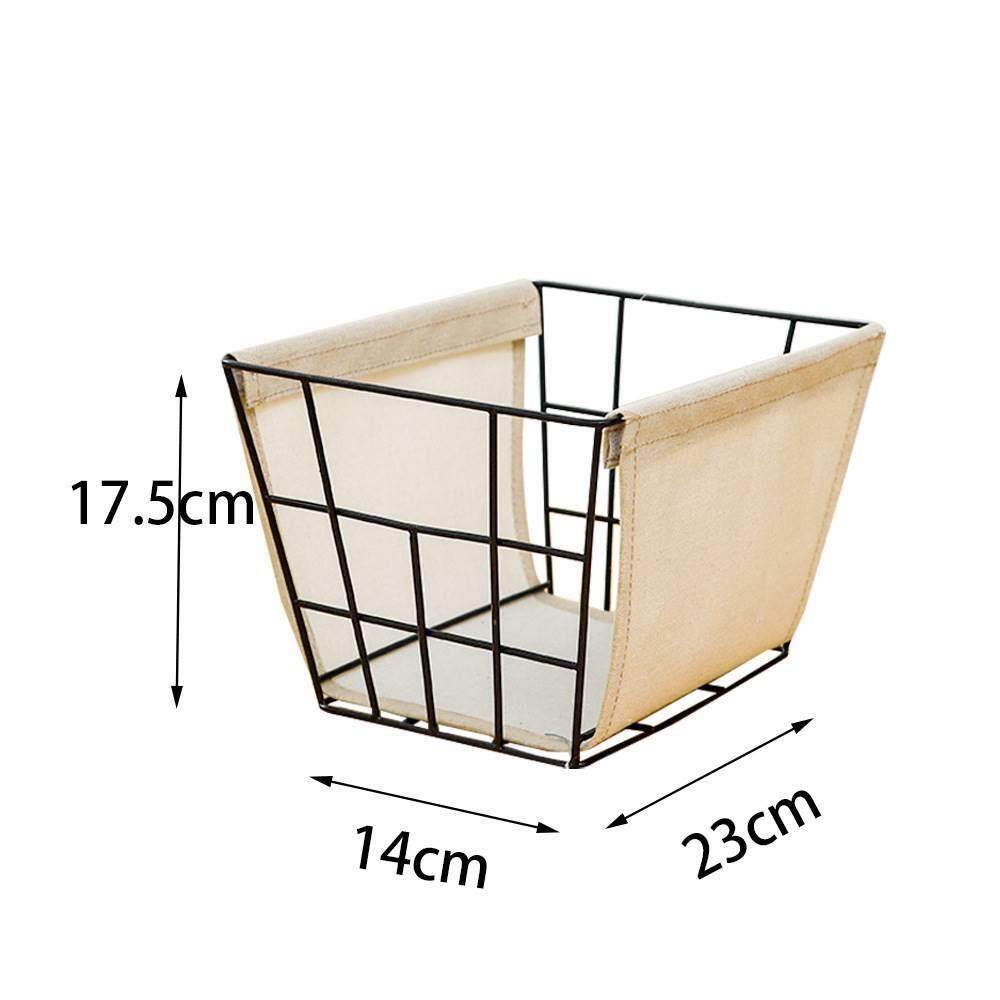 外贸Fabric iron frame, tabletop, fruit and snack storage fra