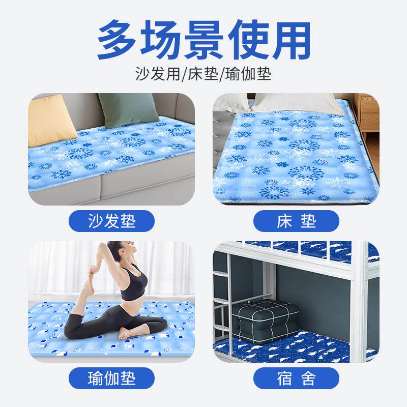 发冰垫水床厅垫子夏天凉席坐垫家用客冰沙坐垫SFBD学生宿凉舍降温
