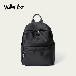 Walker Shop休闲背包男女牛津布简约尼龙布双肩包大容量电脑包