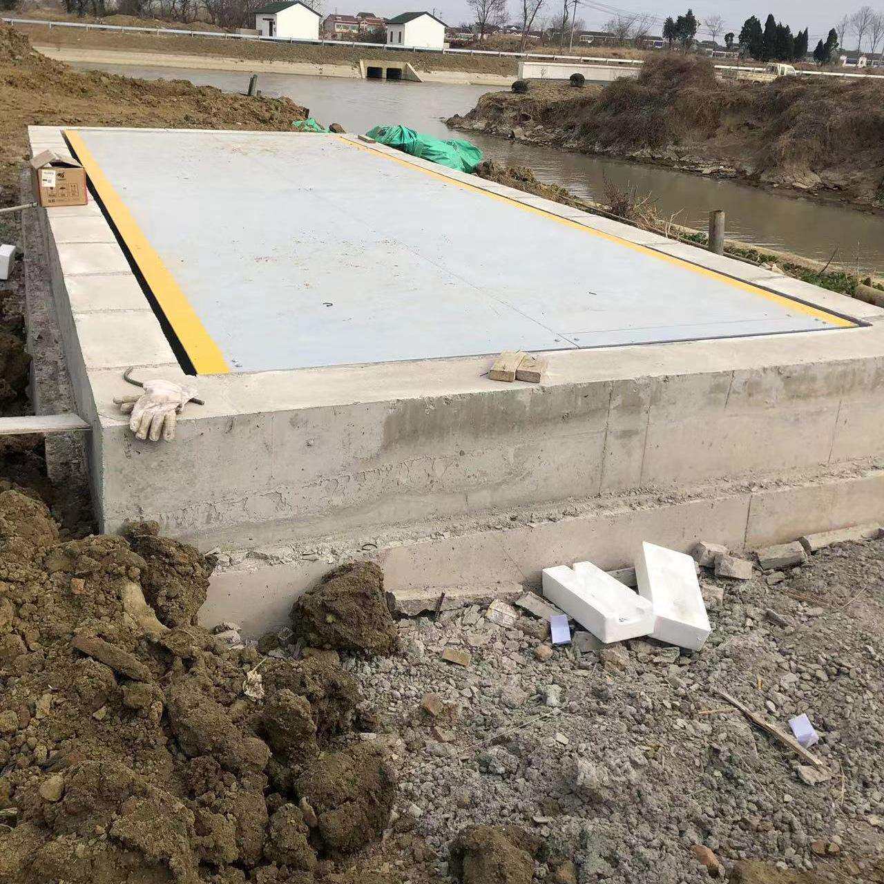 电子车衡器60汽-100吨汽磅车称重工业地80吨地货场工运输电子地磅