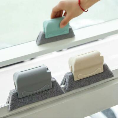 Window gap and groove cleaning brush, window sill glass clea
