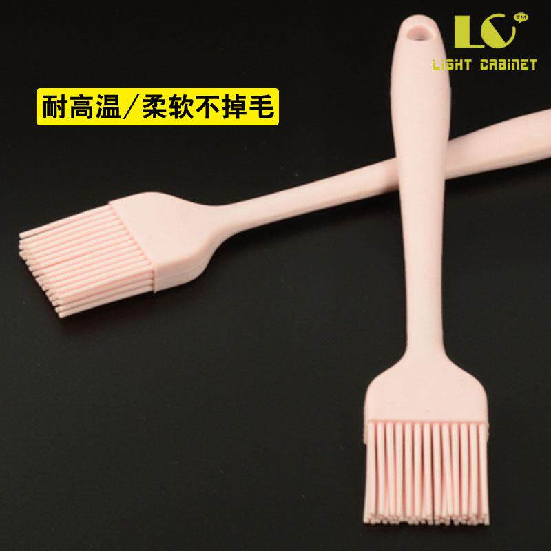 新款直销现货大号透明全包一体硅胶毛刷 bbq烧烤扫刷子牛油奶油蛋