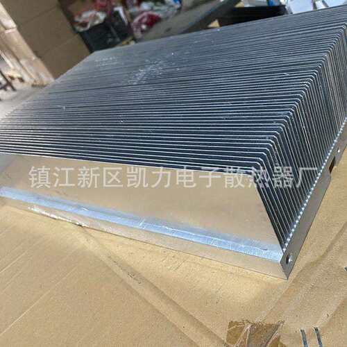 厂家插片式散片高密齿大功率电子散热片铝合金型材散热片