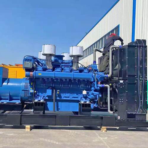 柴油机有刷纯铜发电机机器发电机组机械30KW千瓦小型柴油设备