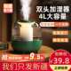 新疆包个邮加湿器双头家用卧室用静音大雾量小型孕妇婴儿净化空气
