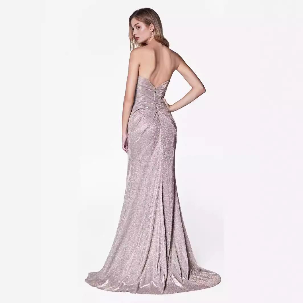 Fashion suspenders flashing banquet atmospheric slim long