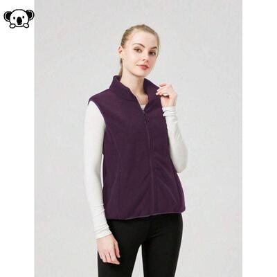 J 15366 Warm Stand-collar Waistcoat Minimalist简约马甲