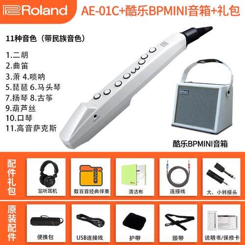 高档Roland罗兰电吹C管乐器AE01 子AE05电萨克芦斯娱乐初学管乐葫