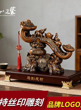 仿红木长方形木质鱼缸花瓶盆景奇石玉石根雕木雕刻工艺品摆饰底座