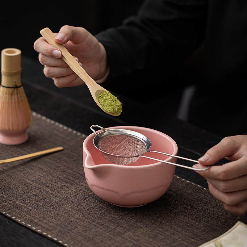 望川抹茶八件套茶具套装宋代打抹茶碗搅拌茶盏茶筅底座百本立茶刷